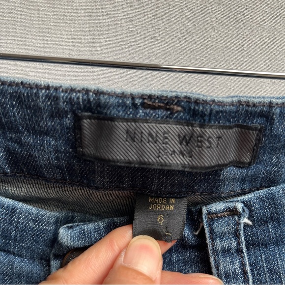 Nine West Hollywood bootcut Blue Women's Denim Jeans Sz 27 - Picture 8 of 13